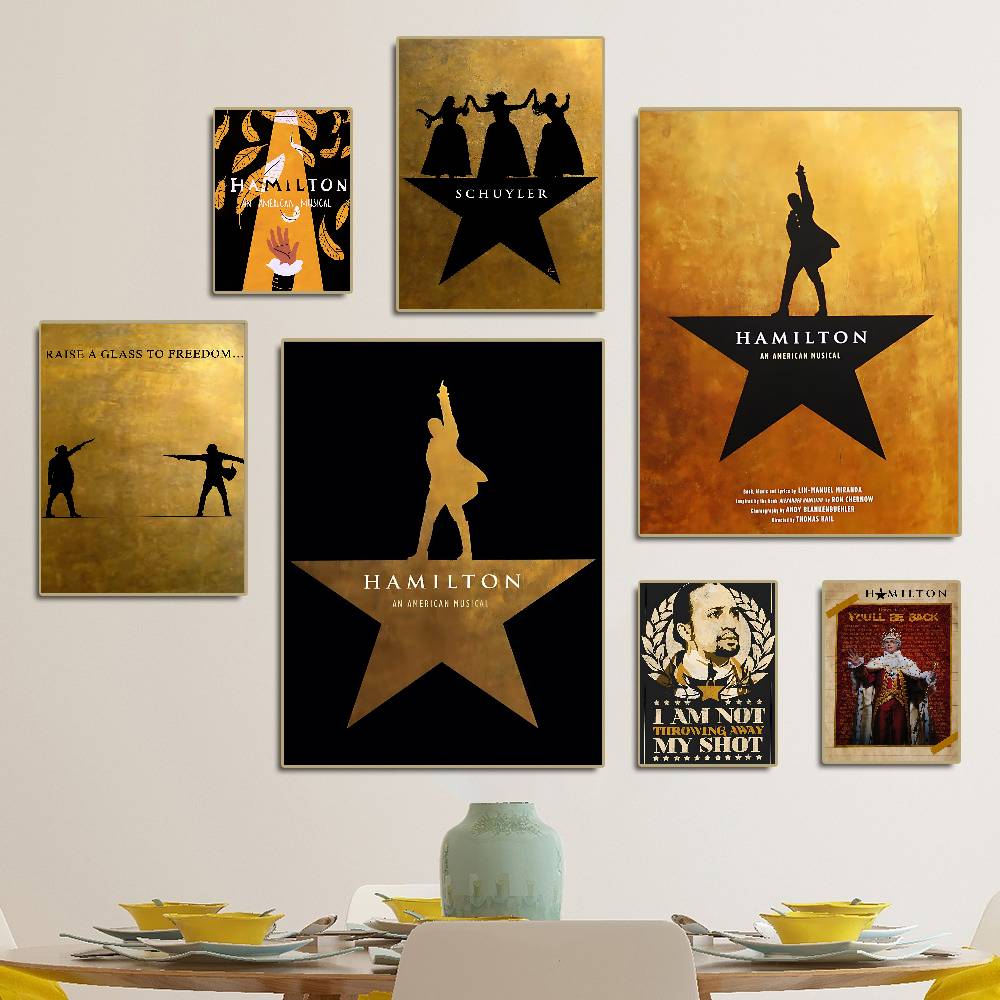 Home Cinema Wallpaper - المسرح الموسيقي الكلاسيكي H-Hamilton ملصق أنيمي