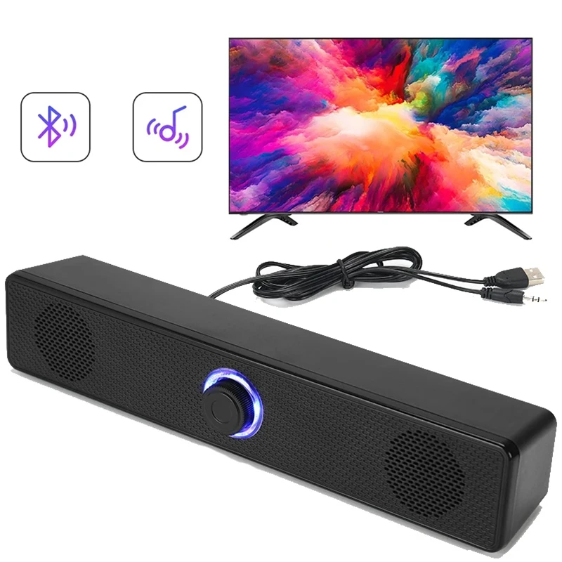 Home Cinema With Wireless Rear Speakers - مكبر صوت ساوندبار للكمبيوتر، سلكي ولاسلكي