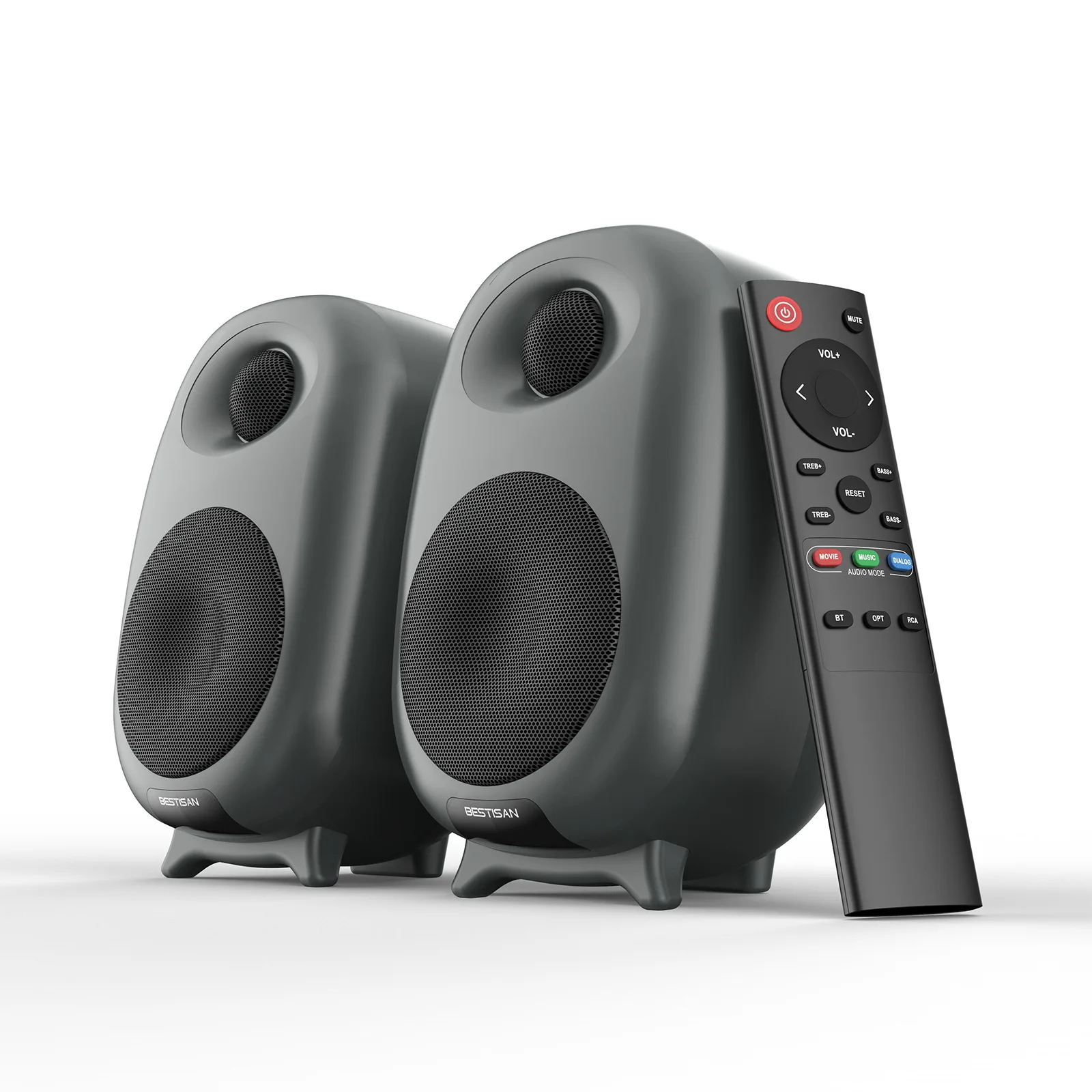 Home Cinema With Wireless Rear Speakers - مكبرات صوت بلوتوث للألعاب Bestisan SR06