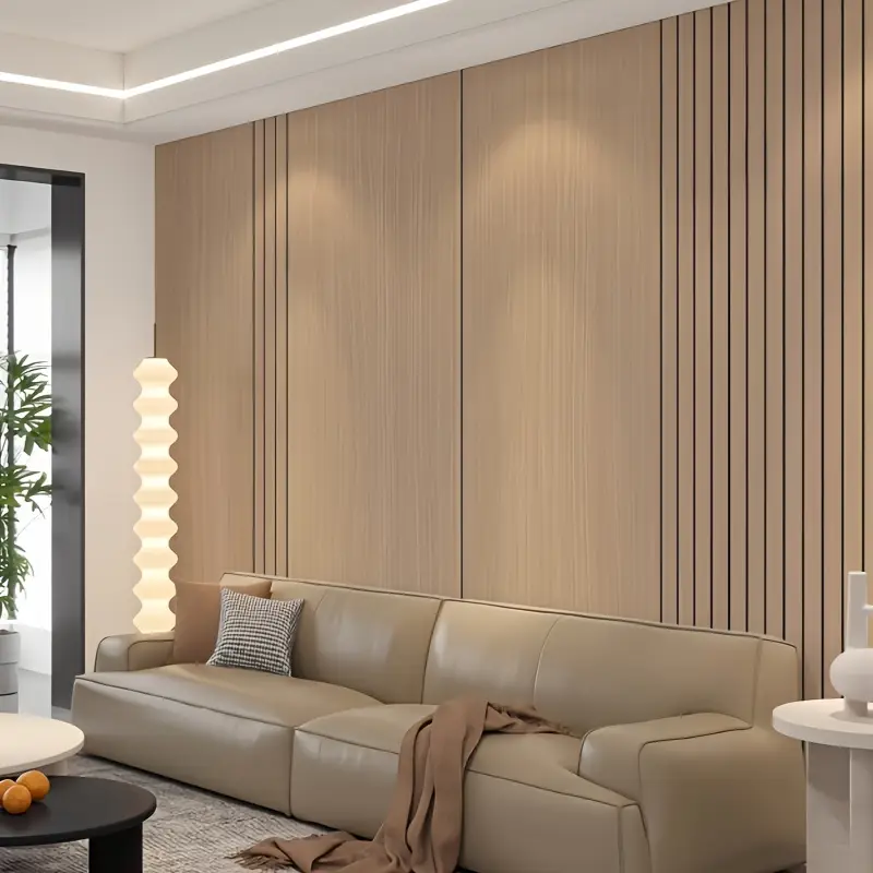 Home Cinema Wallpaper - ورق حائط ذاتي اللصق من الخشب