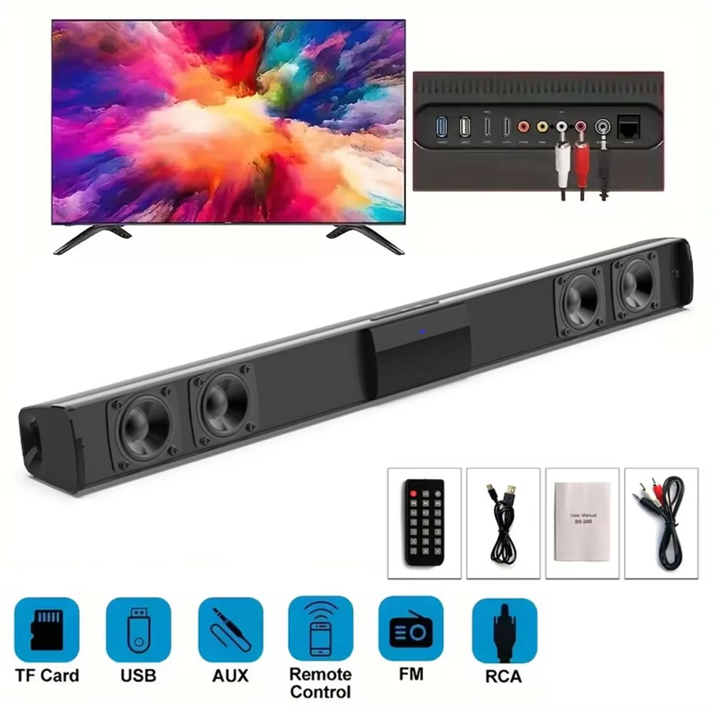 ساوندبار سينما، ساوندبار هاي ف - مراجعة Home Cinema With Wireless Rear Speakers وسعره