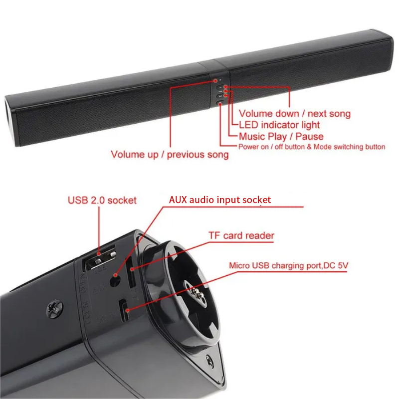 مكبر صوت قوي راديو مكبر صوت صو - مراجعة Home Cinema With Wireless Rear Speakers وسعره