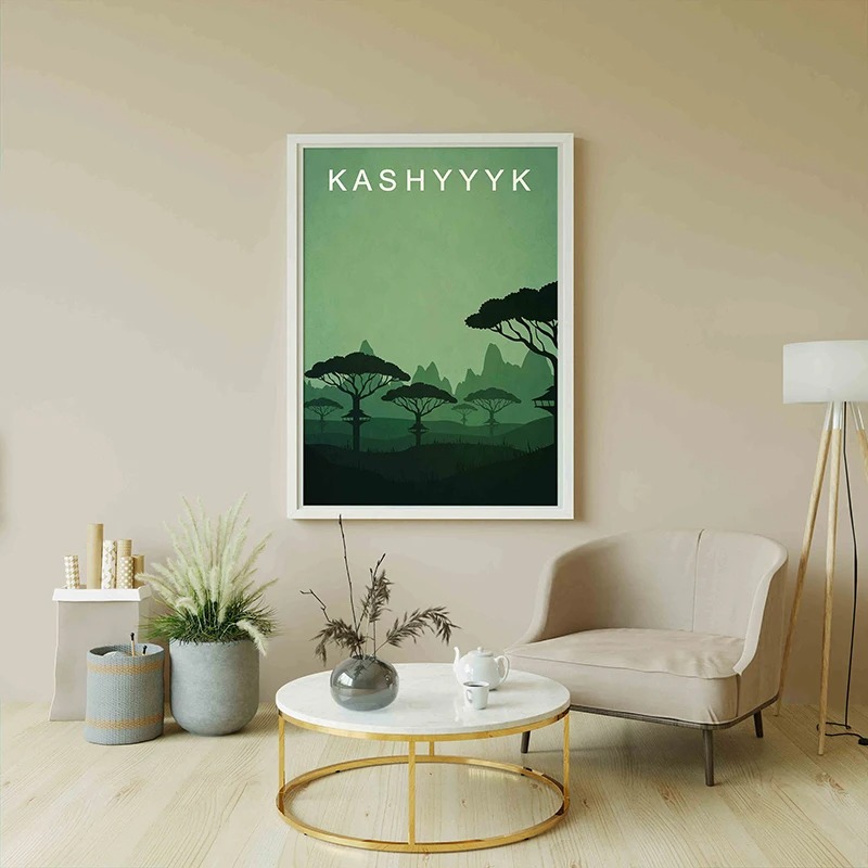 لوحة قماشية بتصميم تجريدي لمنا - مراجعة Home Cinema Decor وسعره