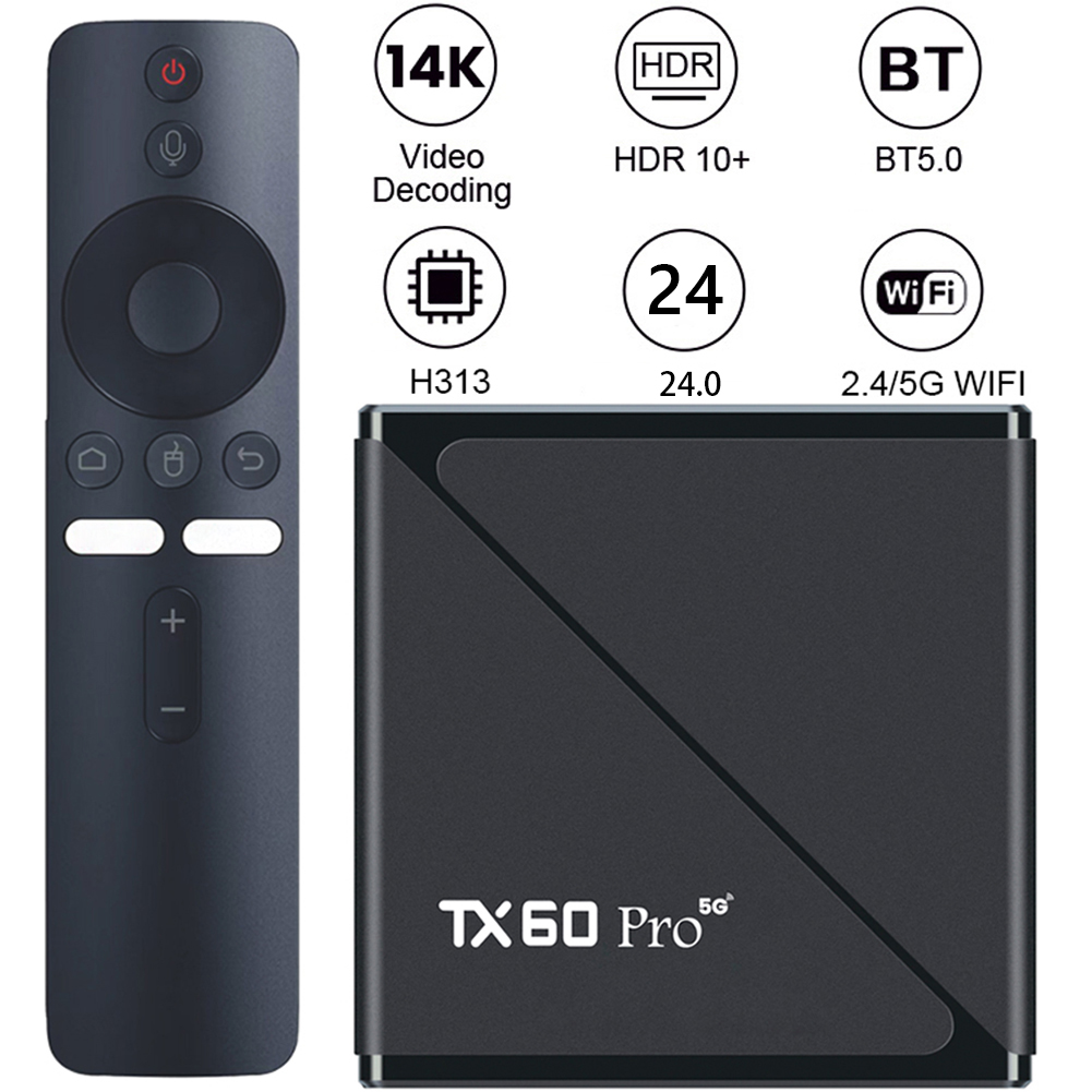 TX60 PRO صندوق التلفزيون الذكي - مراجعة Home Cinema Google وسعره
