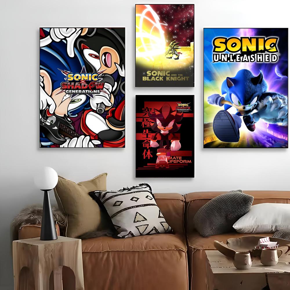 لوحة فنية لشخصية سونيك هيدج هي - مراجعة Home Cinema Wallpaper وسعره