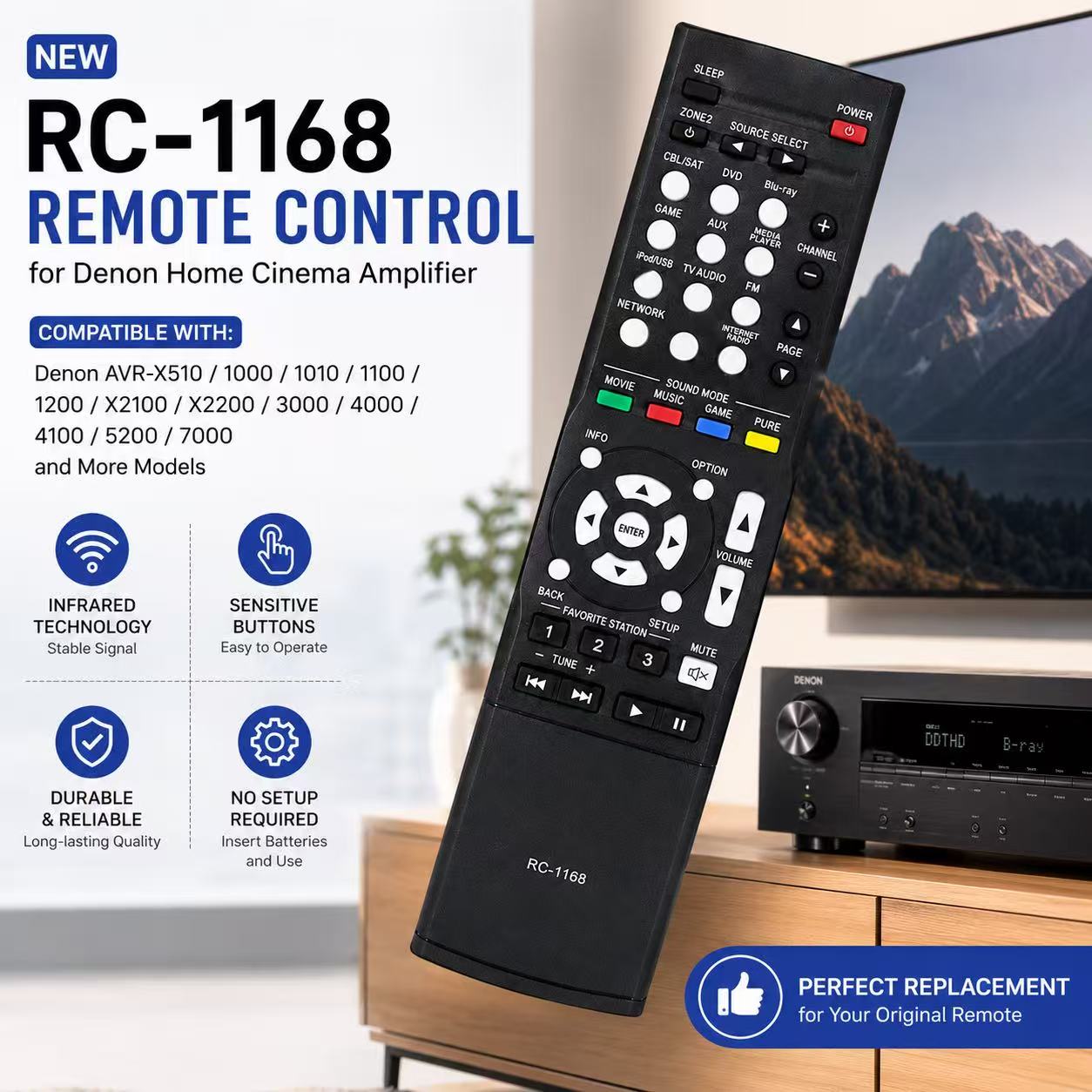 جهاز التحكم عن بعد البديل الجد - مراجعة Home Cinema Denon وسعره