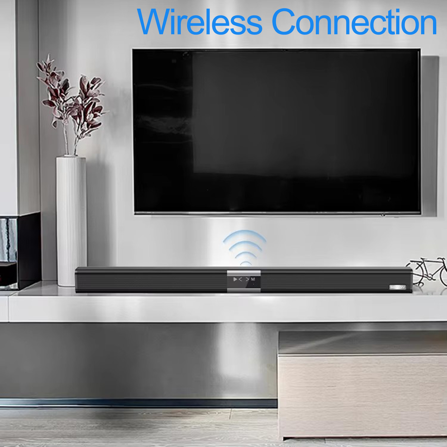 مكبر صوت لاسلكي، بطارية مدمجة، - مراجعة Home Cinema With Wireless Rear Speakers وسعره