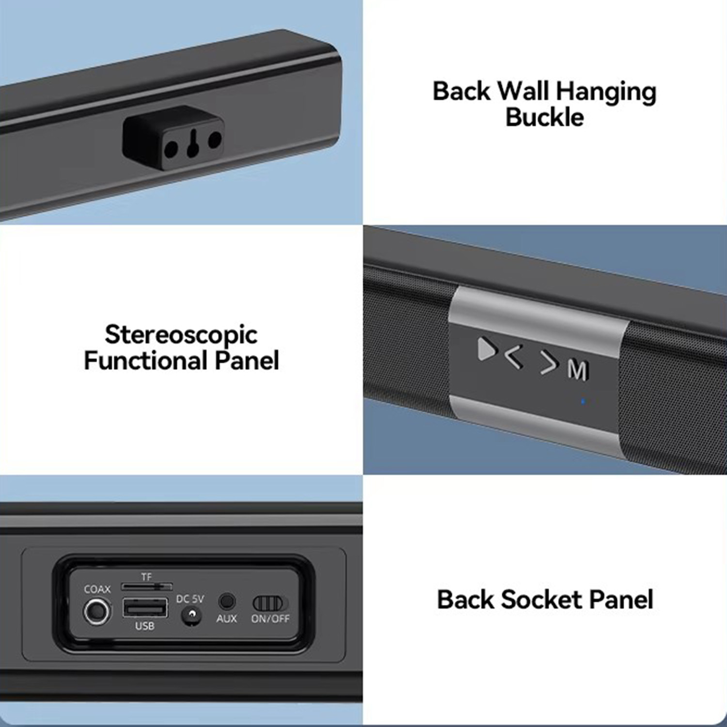 مكبر صوت لاسلكي، بطارية مدمجة، - مراجعة Home Cinema With Wireless Rear Speakers وسعره