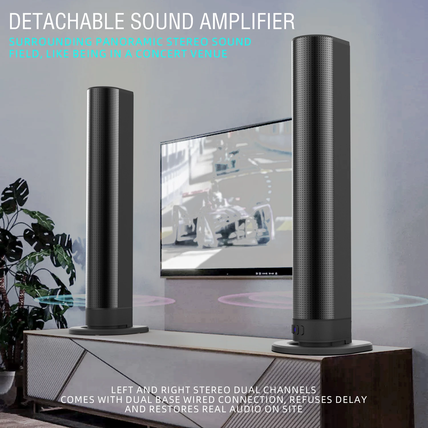 FM Soundbar TV مكبرات صوت بخاص - مراجعة Home Cinema Bose وسعره